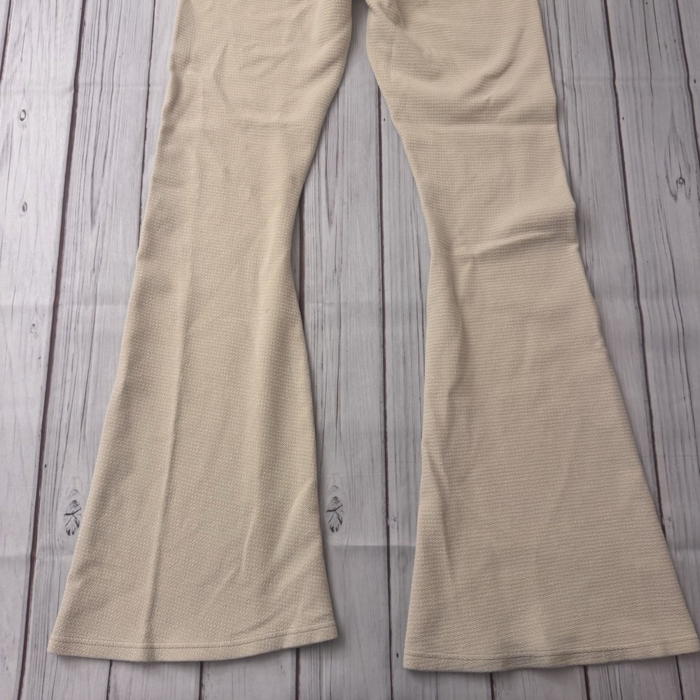 Offline Aerie Flare Leggings Womens Large Tan High Rise Stretch Women's - Picture 12 of 13